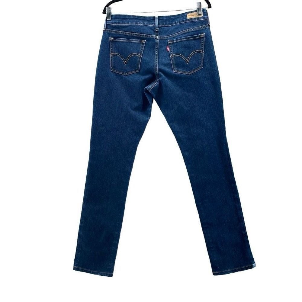 Levis 545 Skinny Jeans Blue 10 - Picture 2 of 11